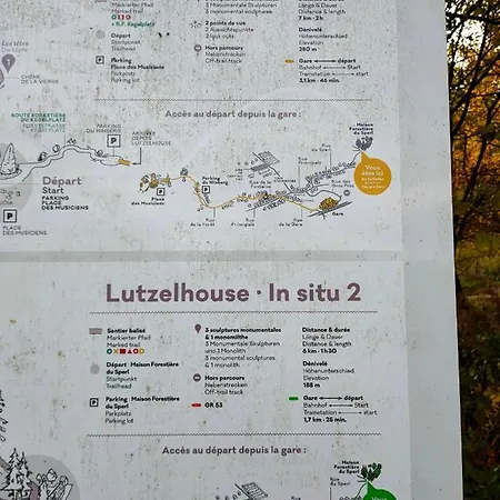 Casa de Férias Lancre / Maison Kids-friendly En Alsace Lutzelhouse